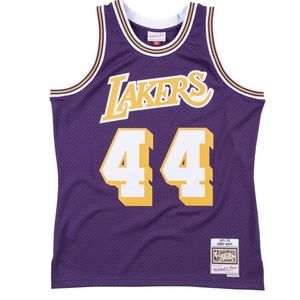 Mitchell and Ness Jerry West Authentic Jersey